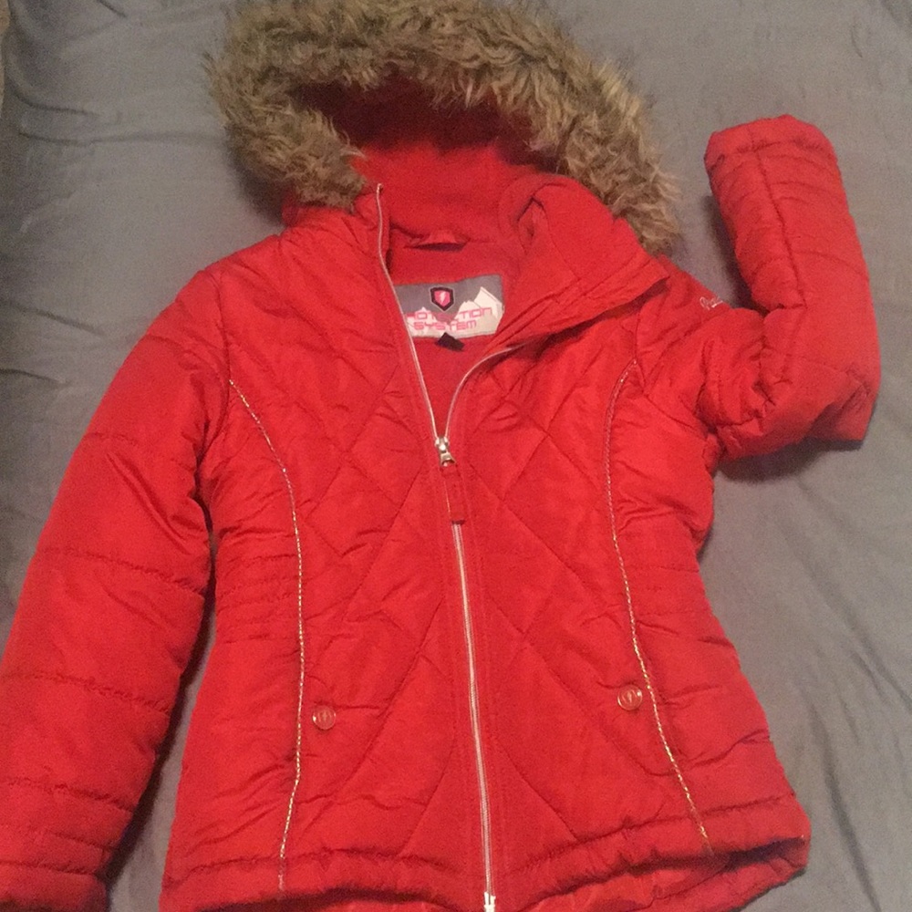 Puffer jacket by protection system. Size 6.
